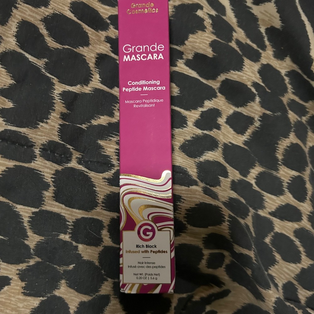 Grande Cosmetics Mascara Rich Black Conditioning Peptide Lash Enhancing